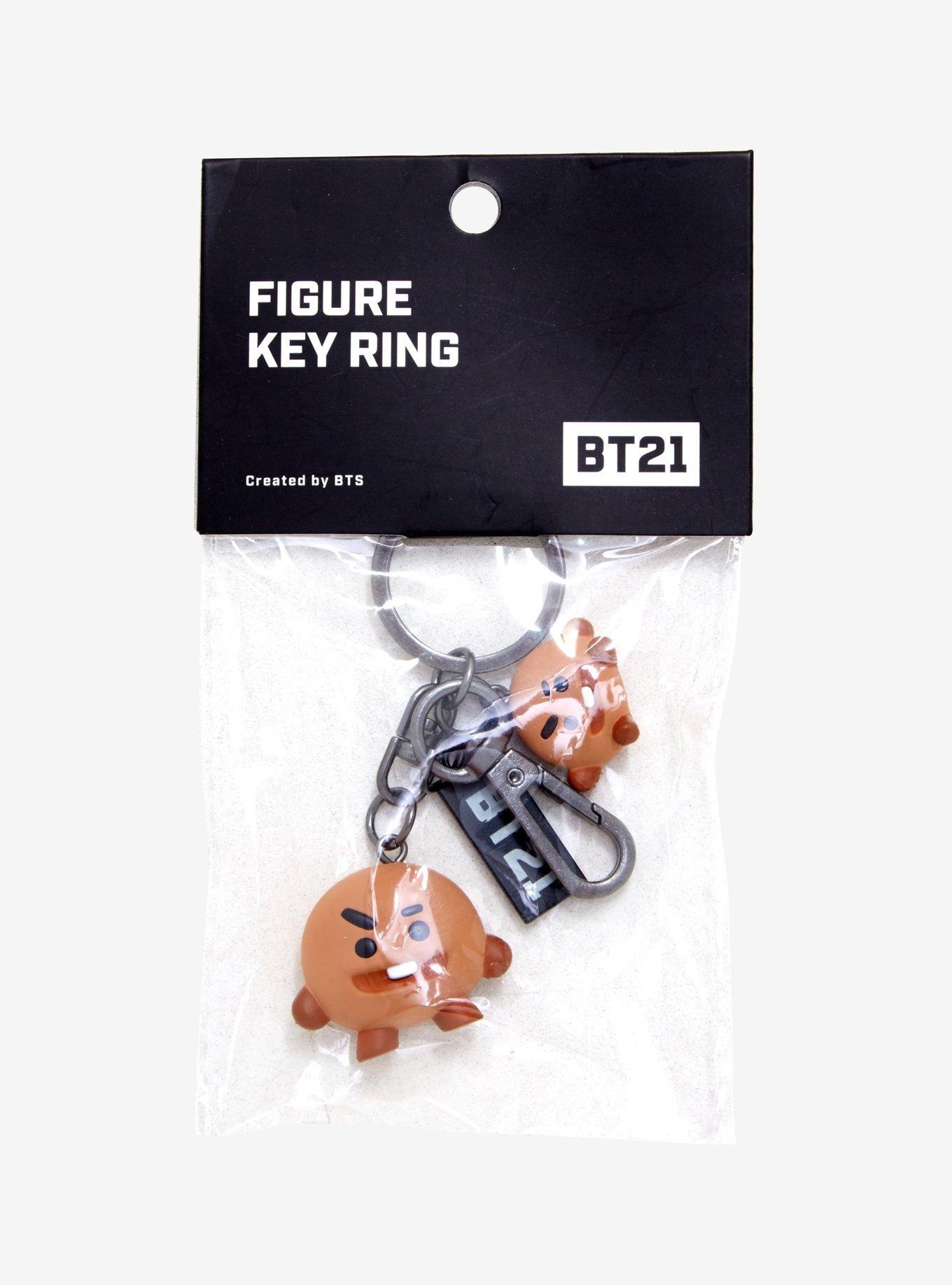 BT21 Shooky Figural Key Chain, , alternate