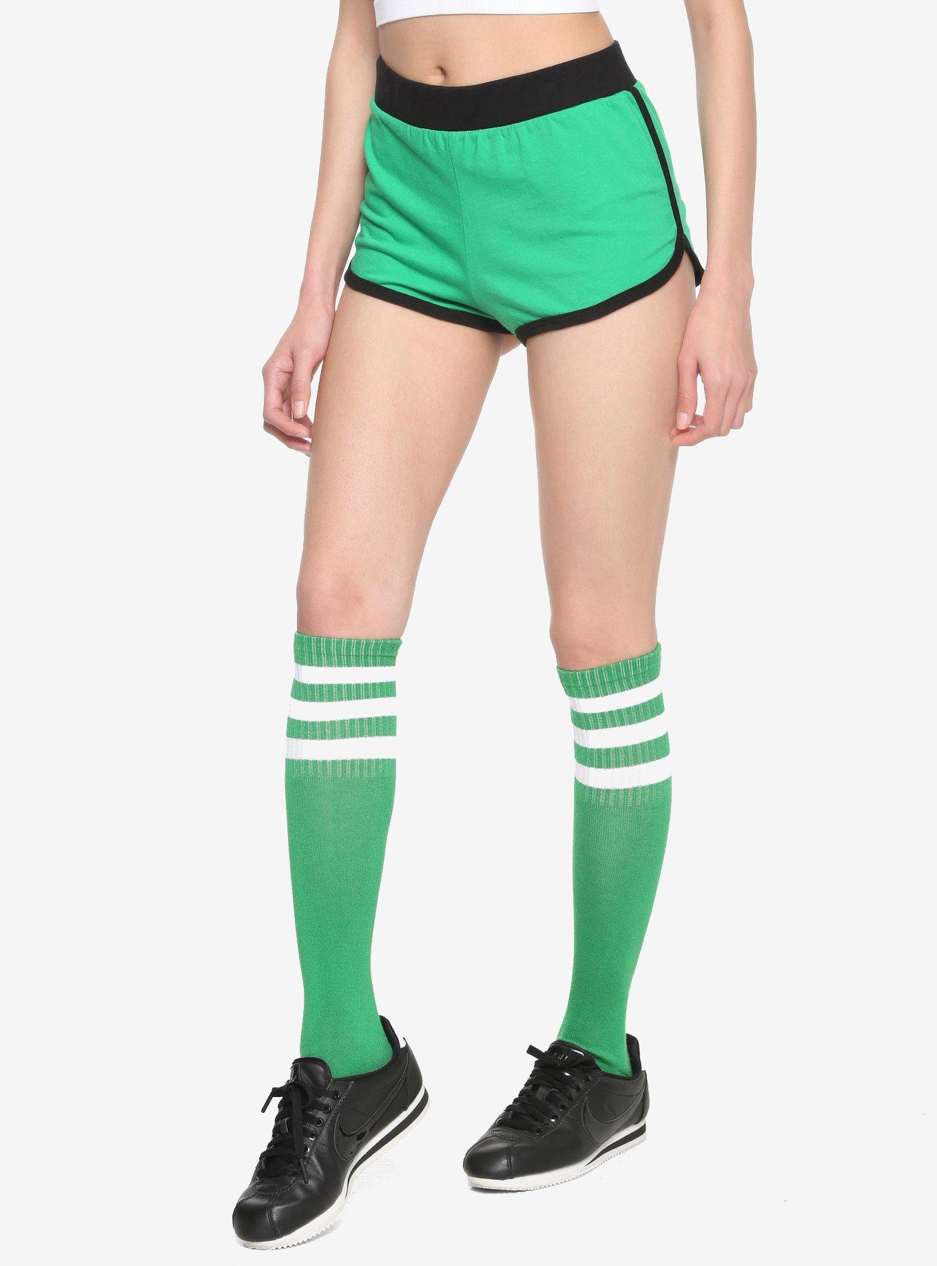 Shamrock Girls Soft Shorts, TIE DYE, alternate