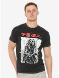 Junji Ito Collection Reaching T-Shirt, CHARCOAL, alternate