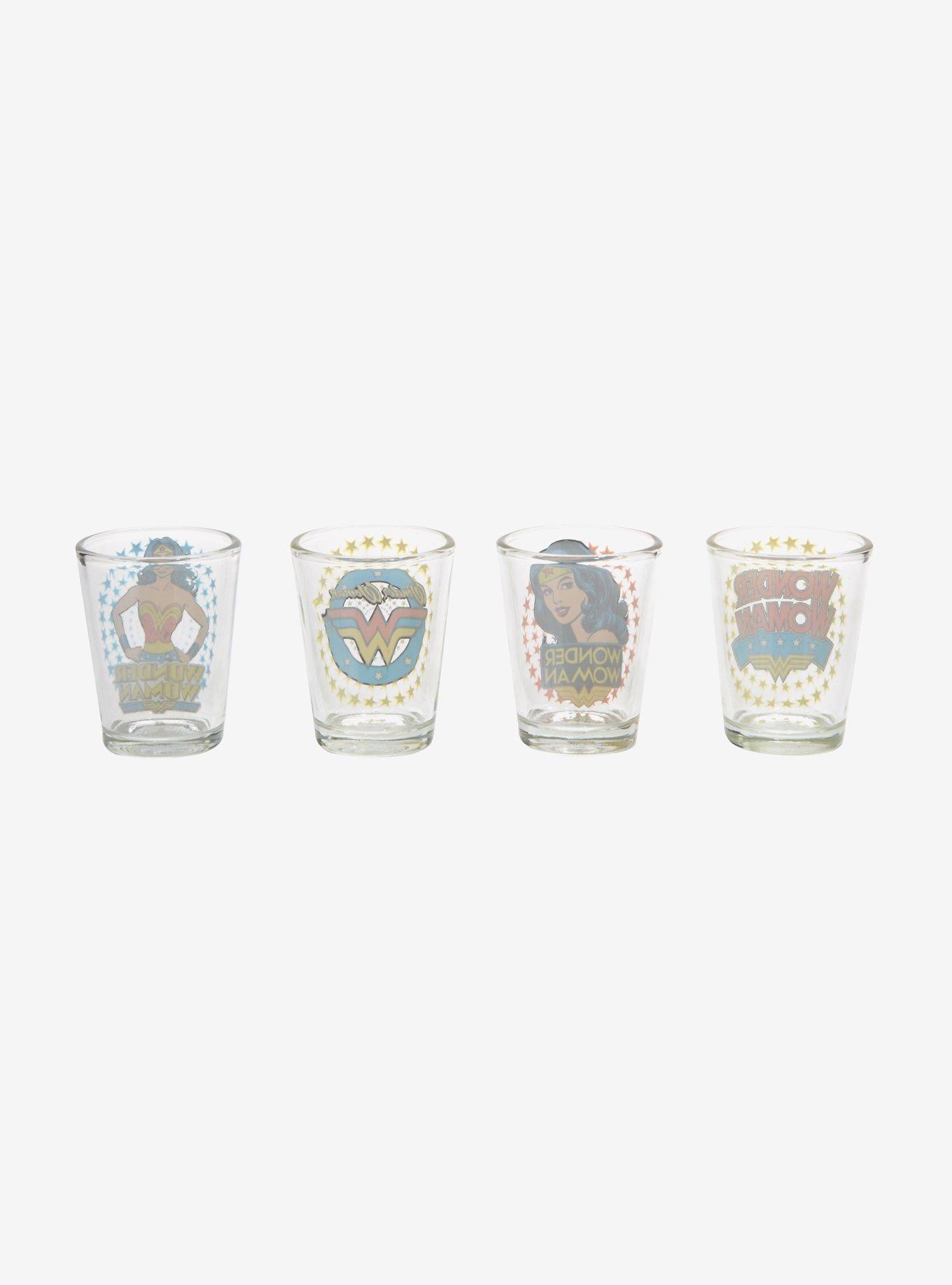 DC Comics Wonder Woman Shot Glass Set, , alternate