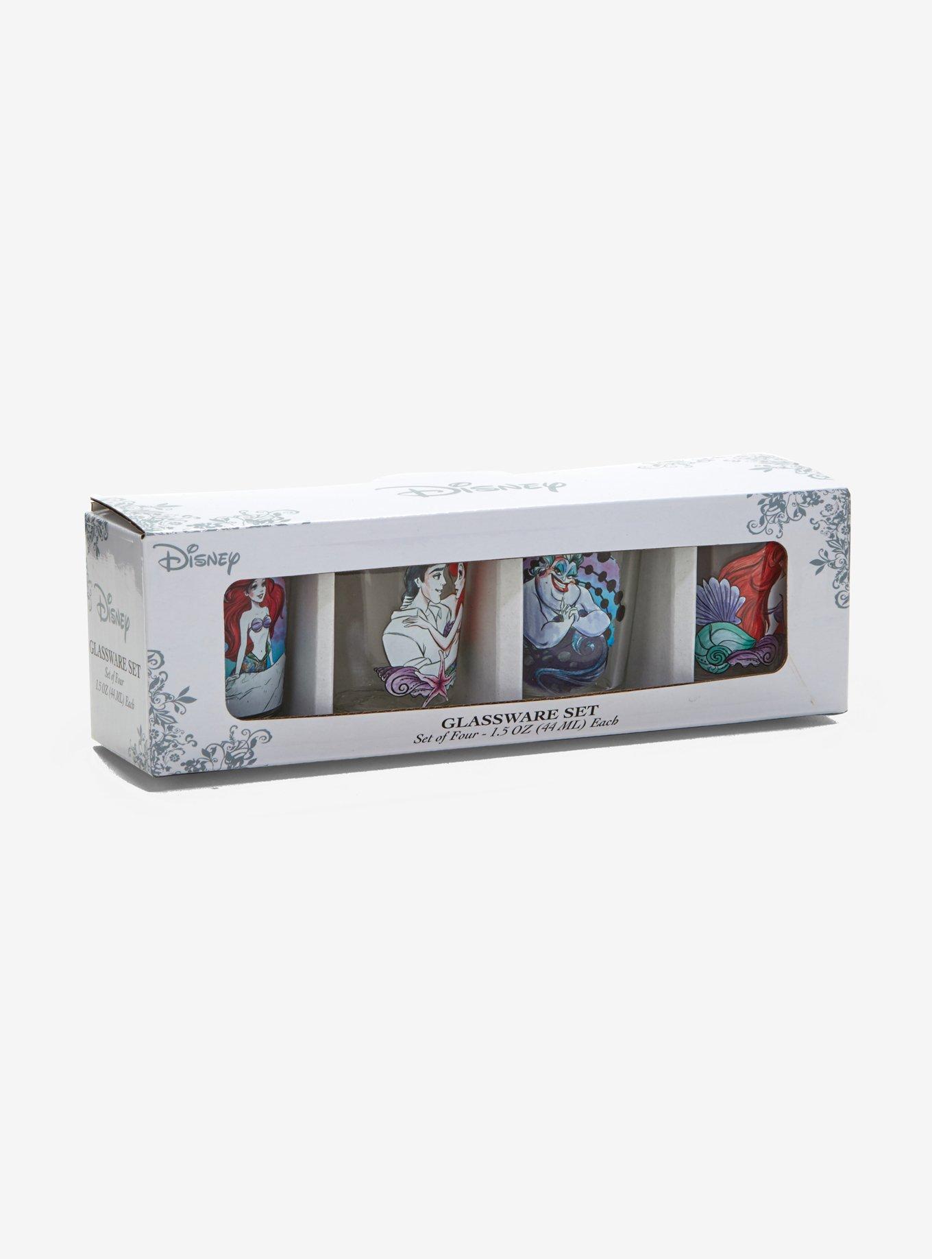 Disney The Little Mermaid Mini Glass Set, , alternate