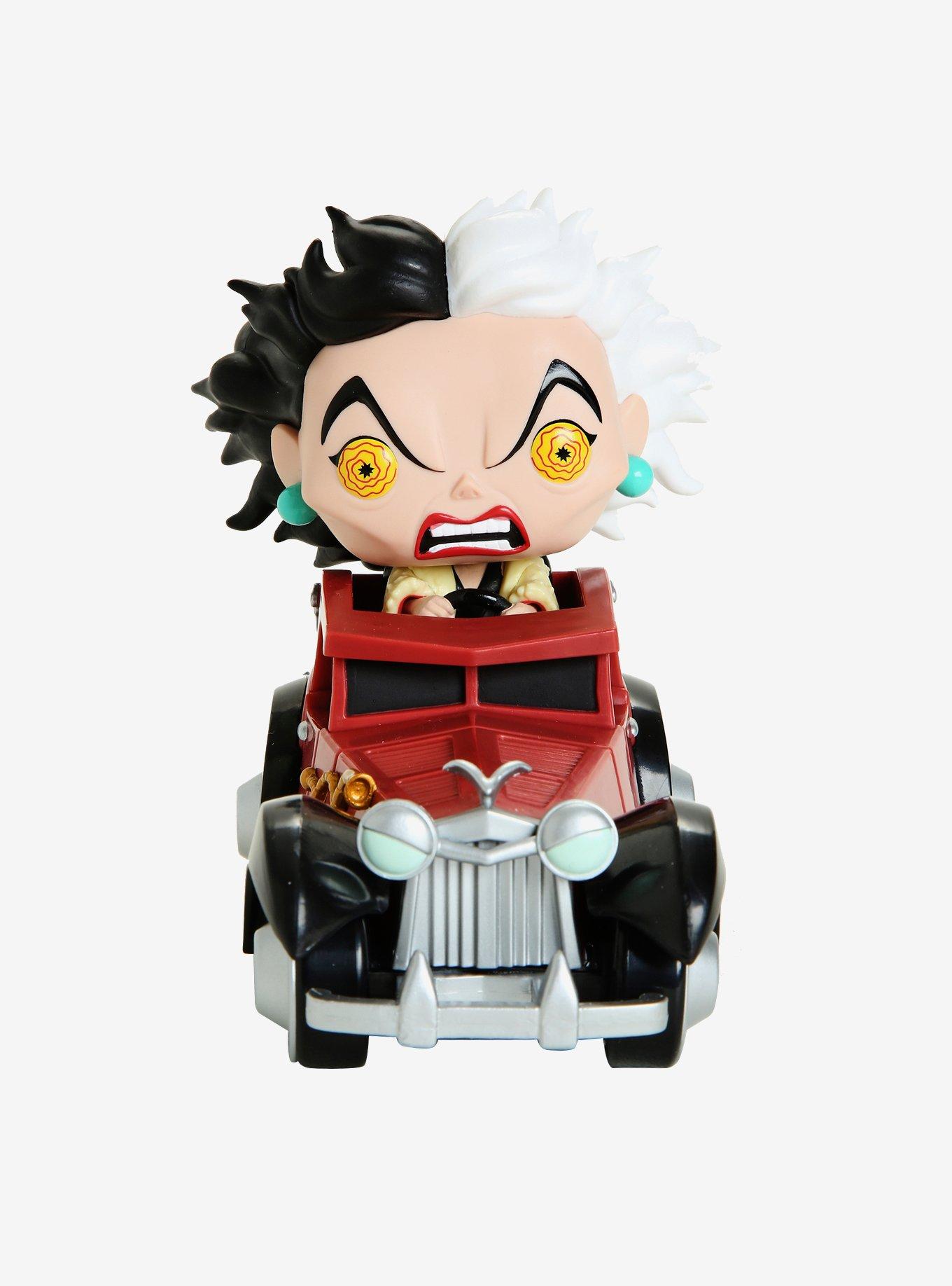 Funko Disney Villains Pop! Rides Cruella In Car Vinyl Figure Hot Topic Exclusive, , alternate