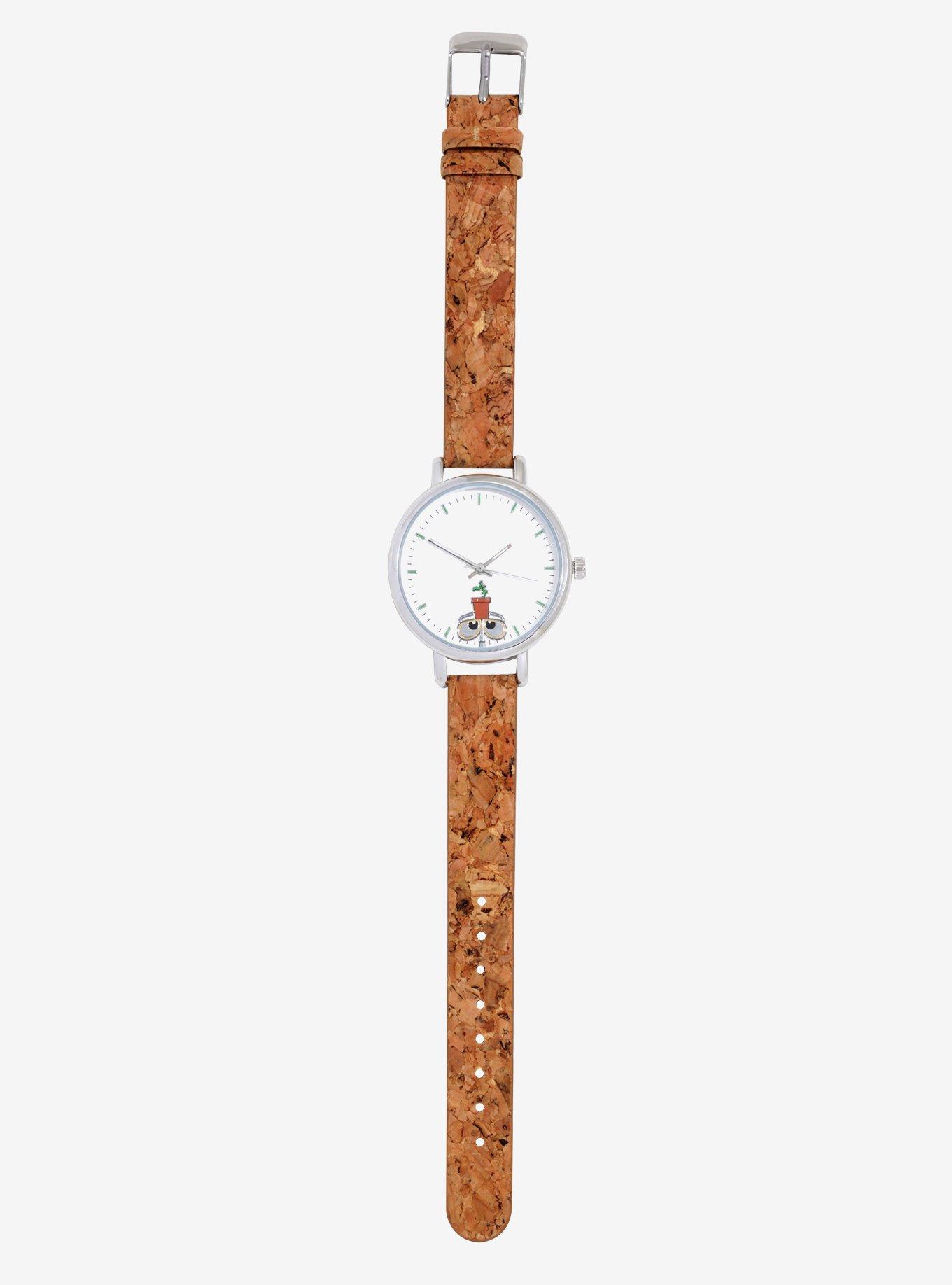Disney Pixar WALL-E Cork Strap Watch - BoxLunch Exclusive, , alternate