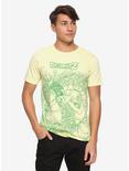 Dragon Ball Z Shenron Belt Print T-Shirt, GREEN, alternate