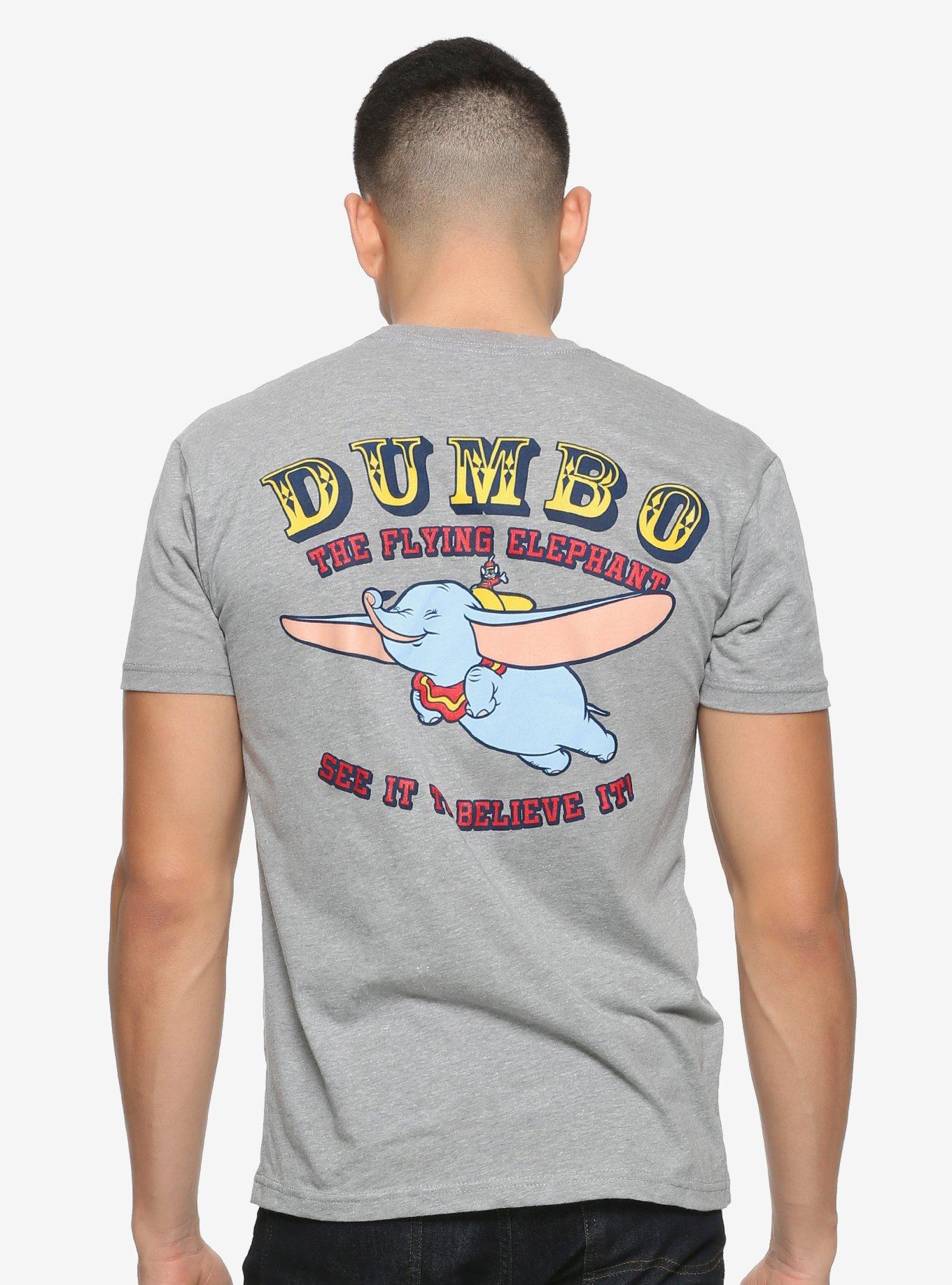 Disney Dumbo See It To Believe It T-Shirt, GREY, alternate