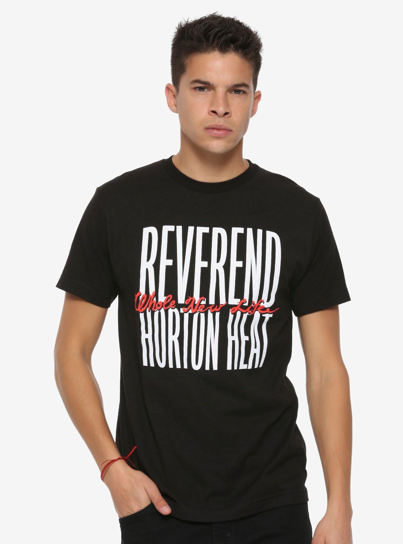 Reverend Horton Heat Whole New Life T-Shirt, BLACK, alternate