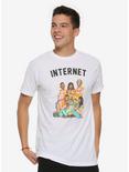 Internet Cartoon Earth T-Shirt, , alternate