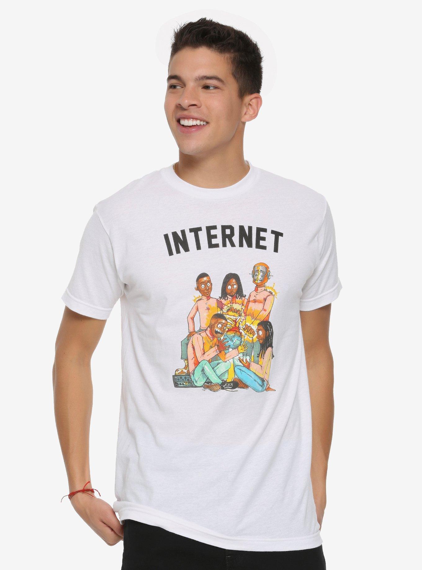 Internet Cartoon Earth T-Shirt, , alternate