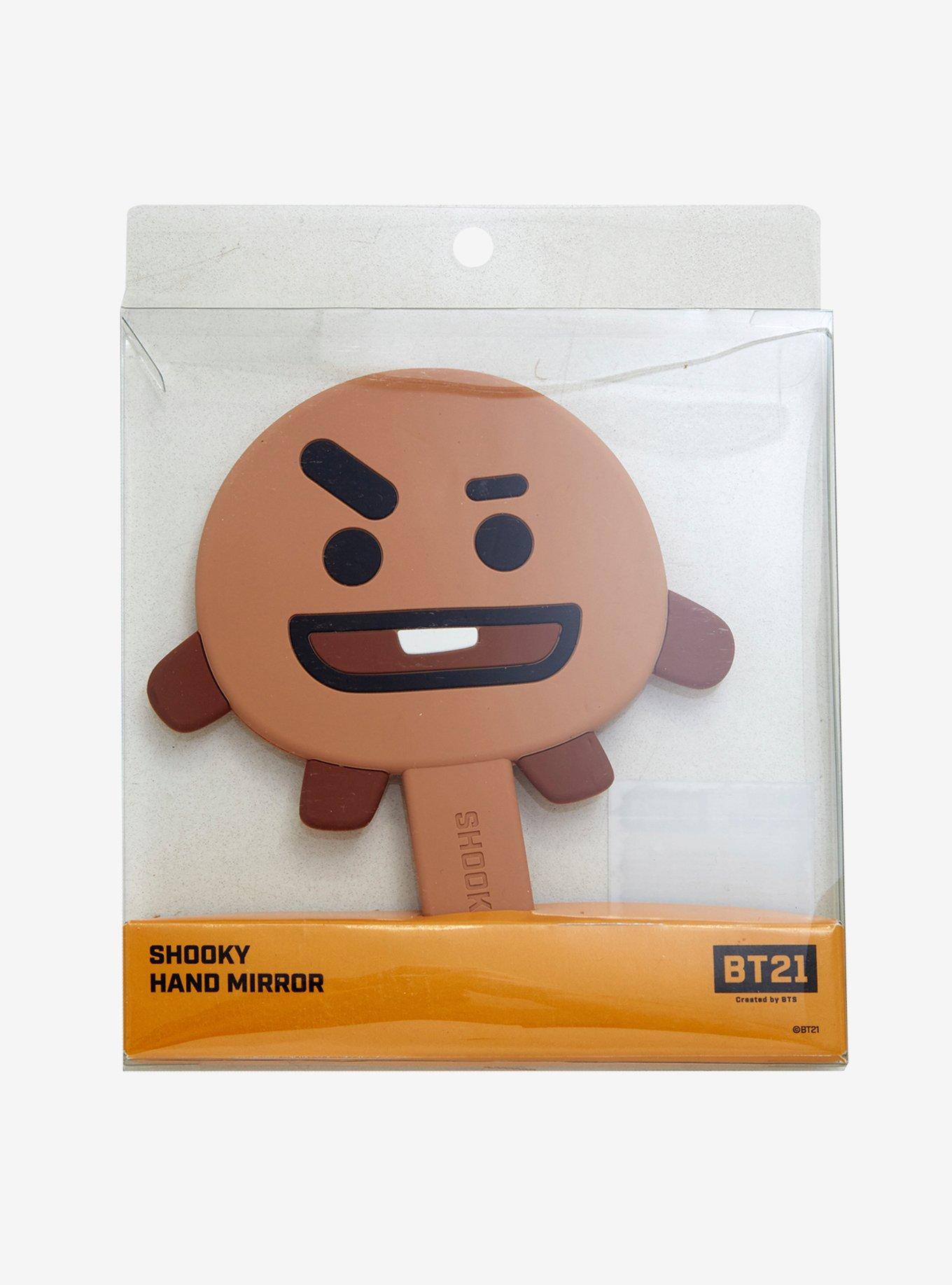 BT21 Shooky Silicone Hand Mirror, , alternate