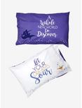 Disney Aladdin White & Purple Pillow Case Set, , alternate