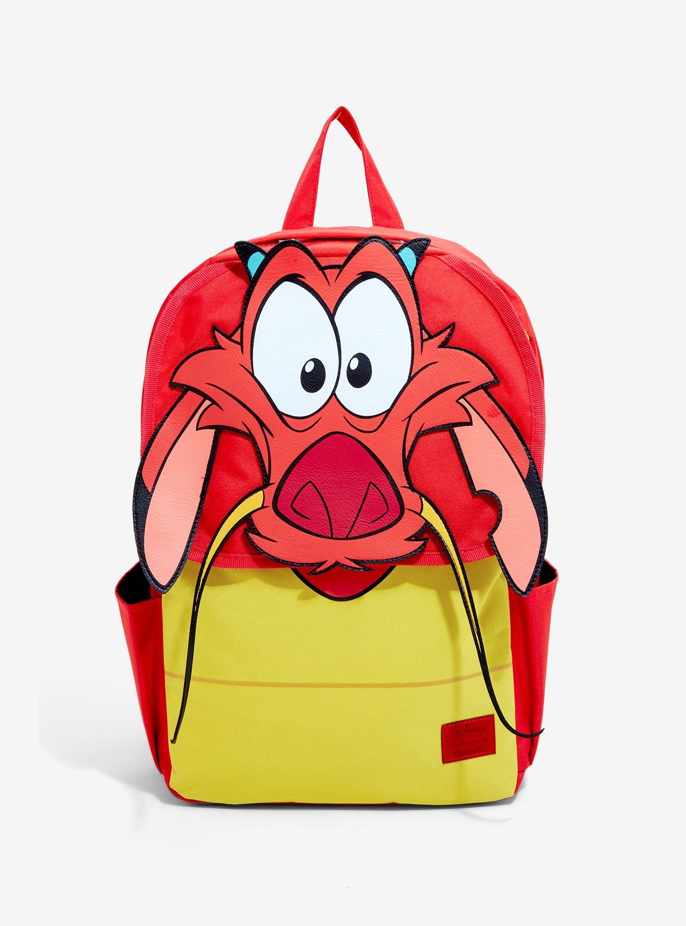 Loungefly Disney Mulan Mushu Face Backpack, , alternate