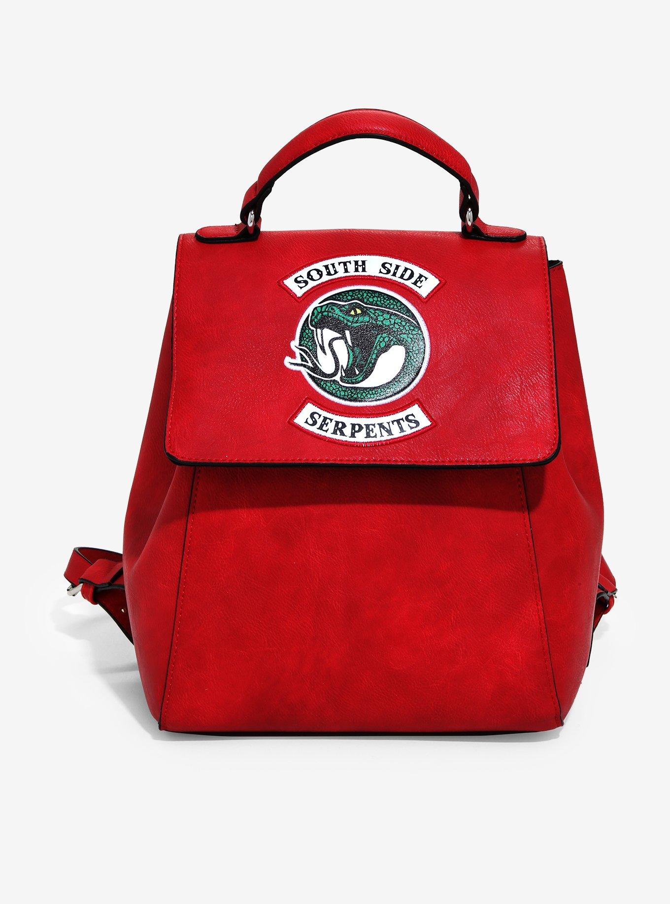 Riverdale Southside Serpents Red Mini Backpack, , alternate
