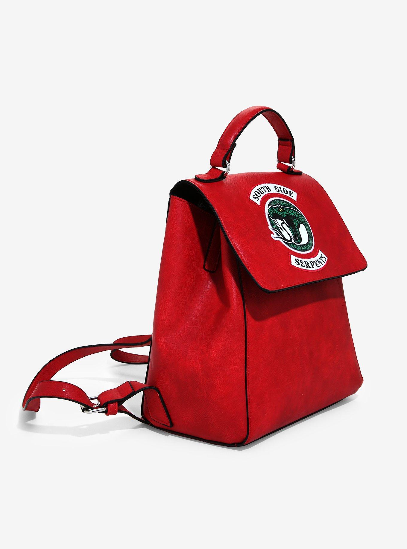 Riverdale Southside Serpents Red Mini Backpack, , alternate