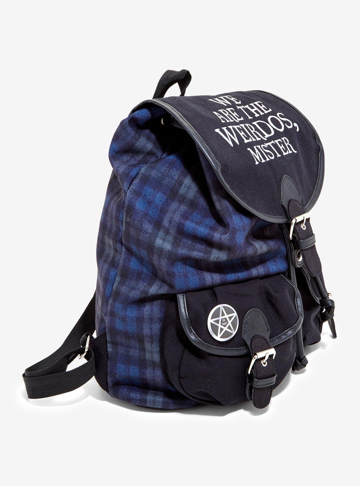 The Craft We Are The Weirdos Mister Slouch Backpack, , alternate