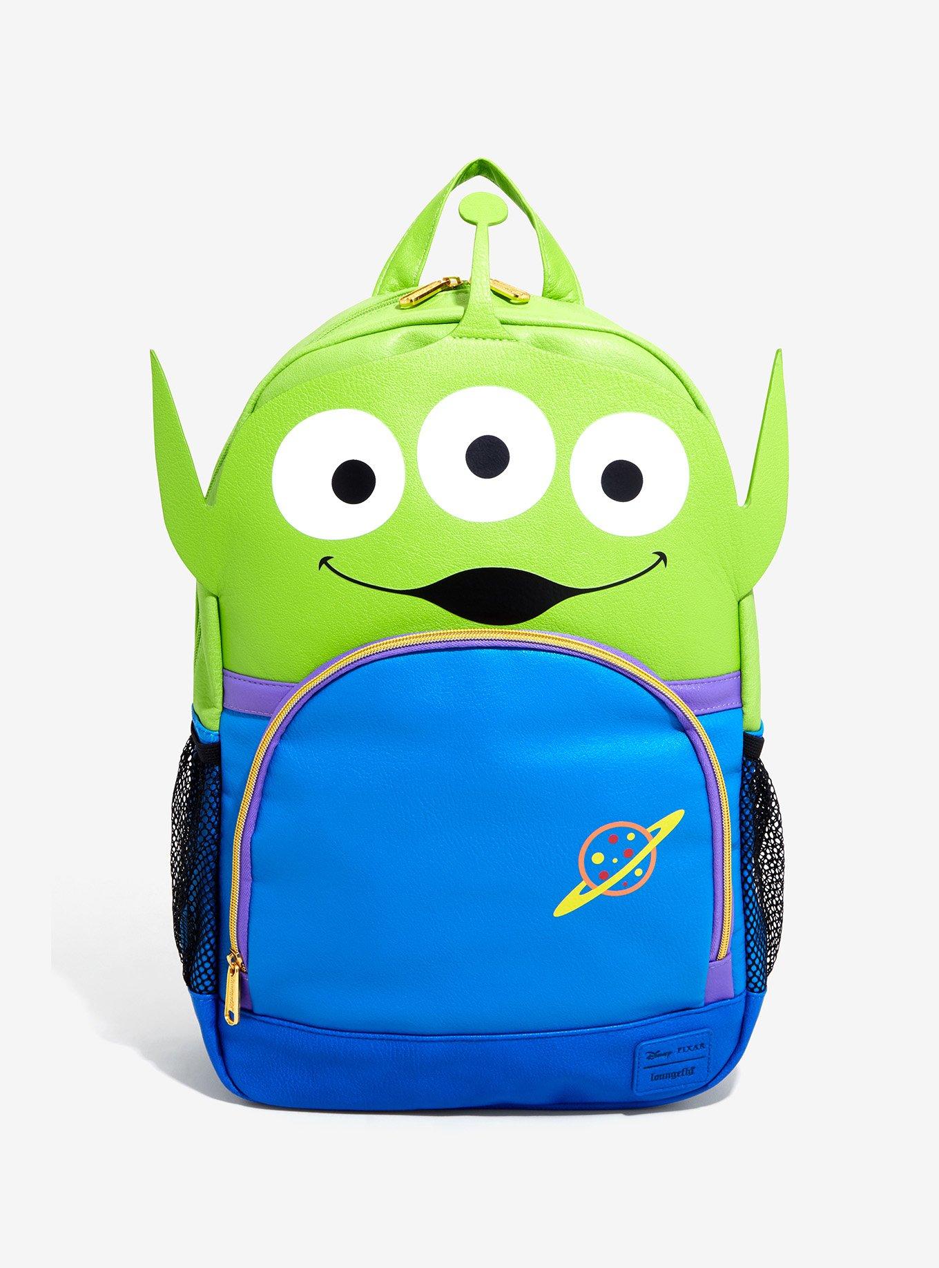 Loungefly Disney Pixar Toy Story Alien Faux Leather Backpack Hot