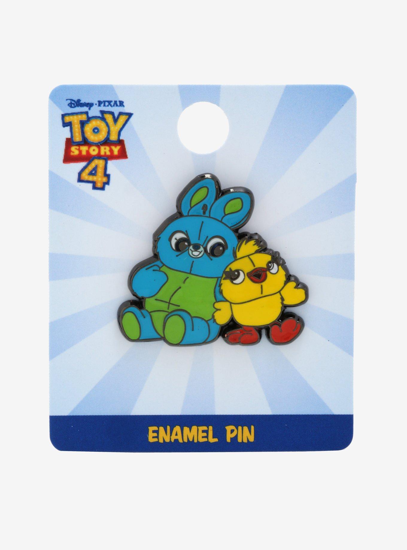 Loungefly Disney Pixar Toy Story 4 Ducky & Bunny Enamel Pin - BoxLunch Exclusive, , alternate