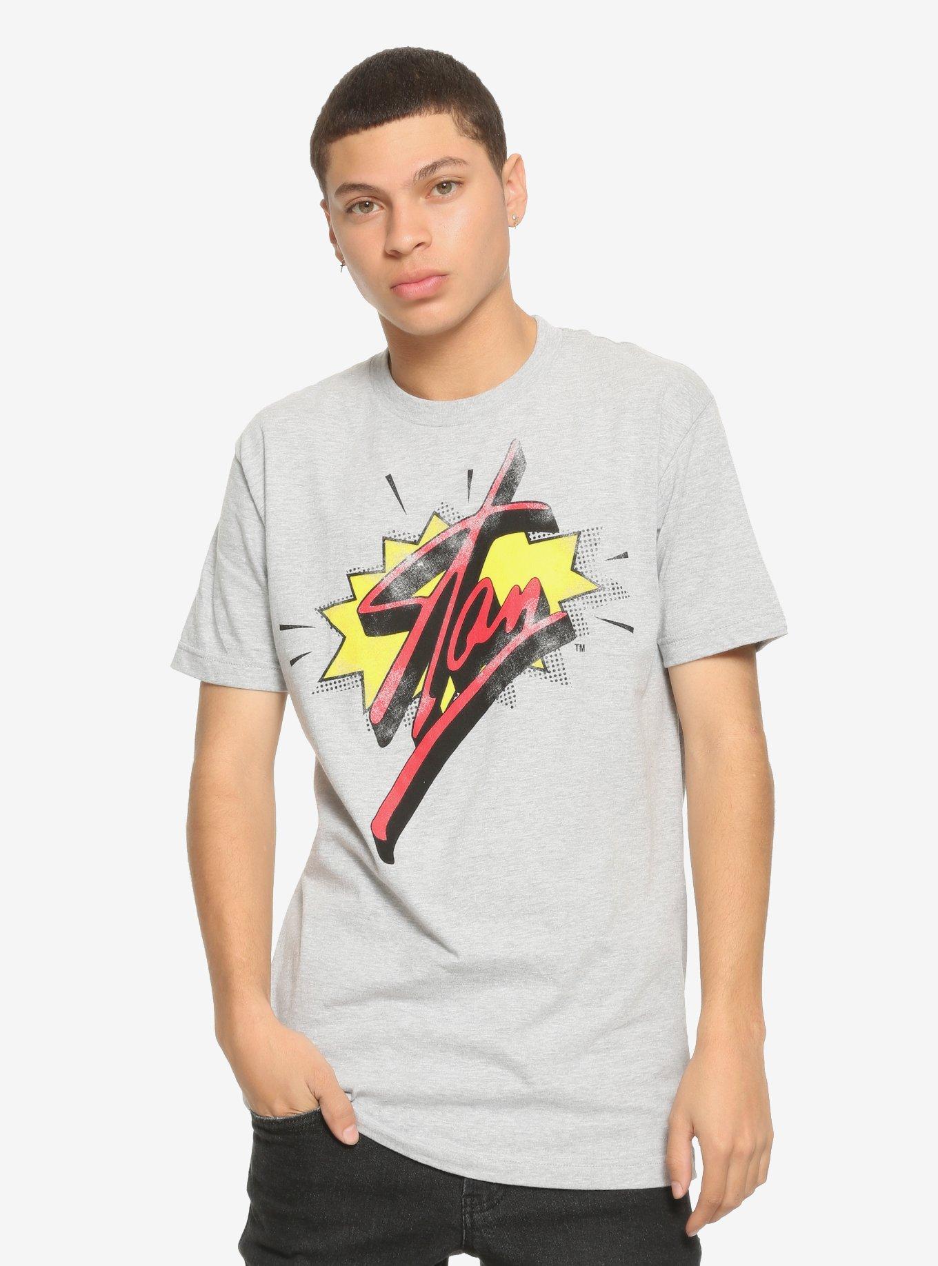 Stan Lee Logo T-Shirt, GREY, alternate