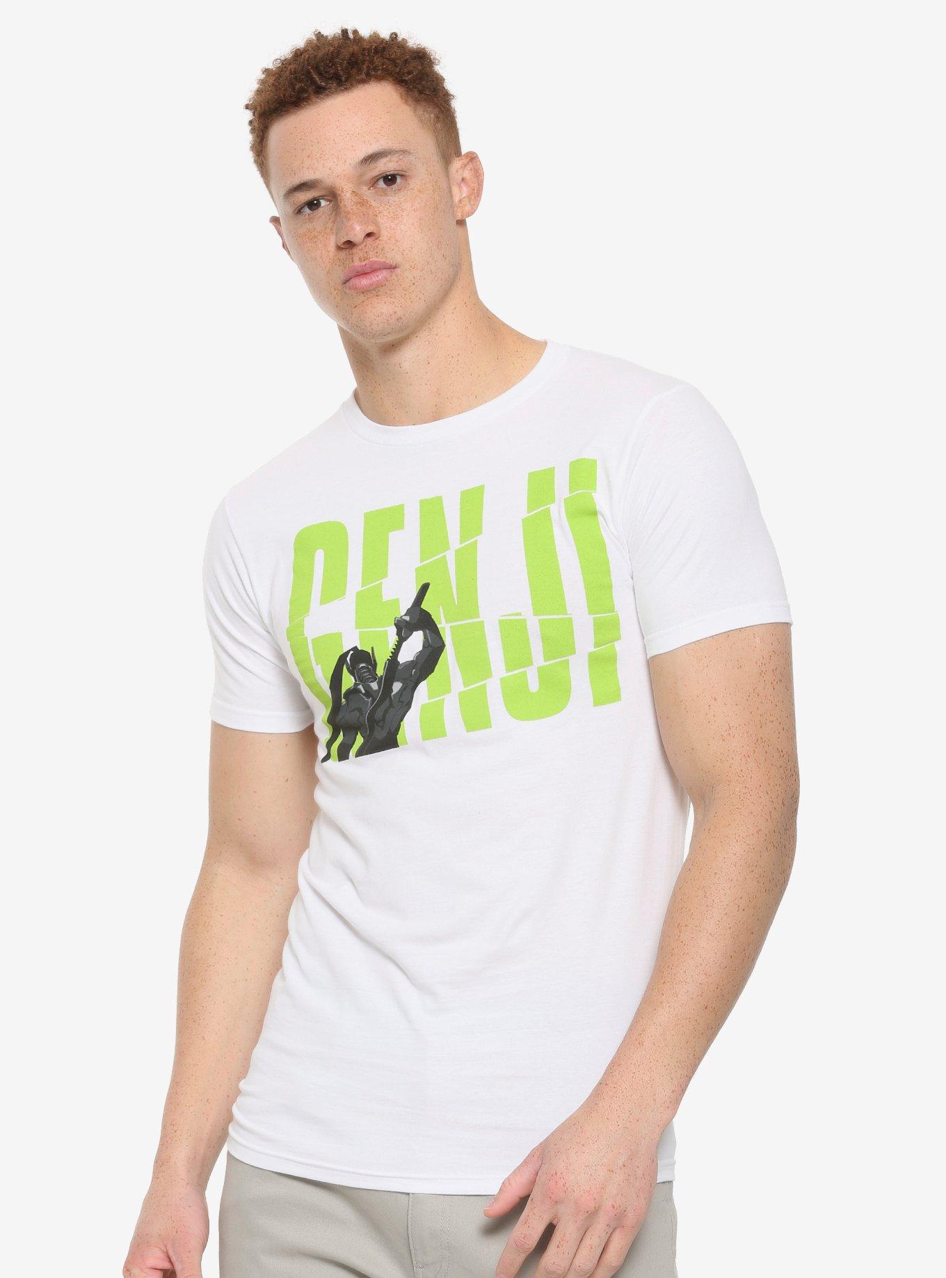 Overwatch Genji Slice T-Shirt, WHITE, alternate