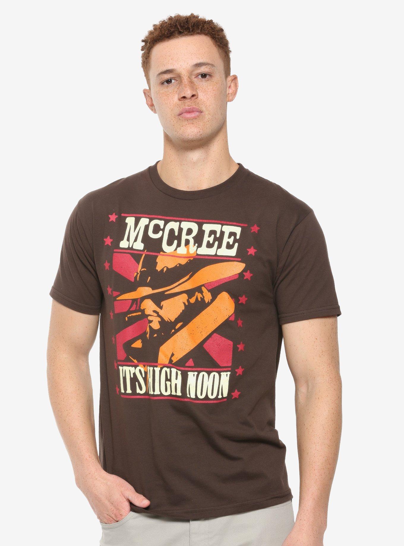 Overwatch McCree High Noon T-Shirt, BROWN, alternate
