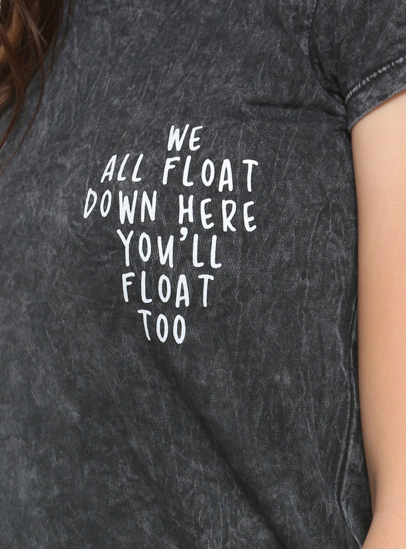 IT Pennywise Sewer Acid Wash Girls T-Shirt, , alternate