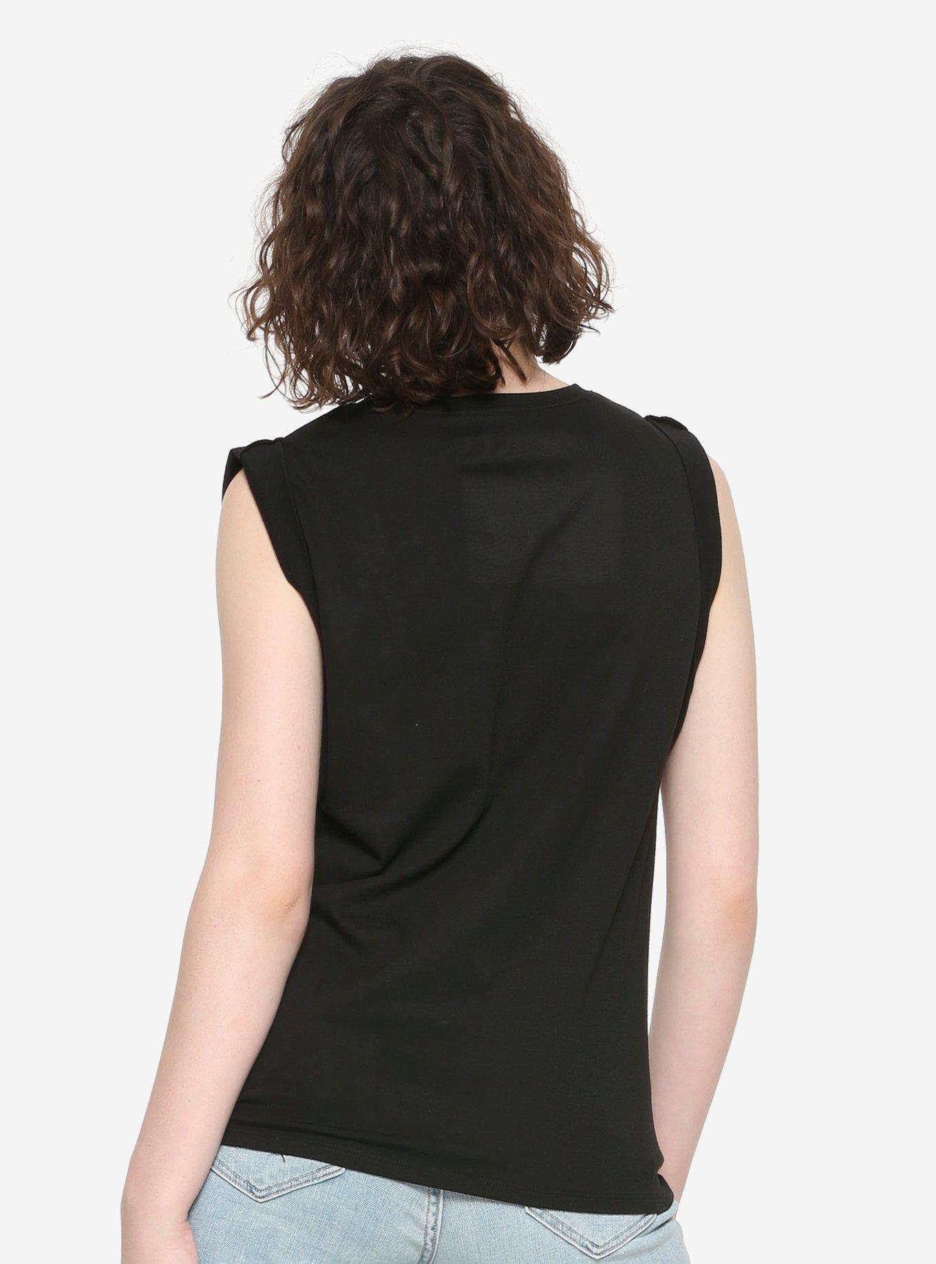 Pokemon Pikachu Tie-Front Girls Tank Top, , alternate