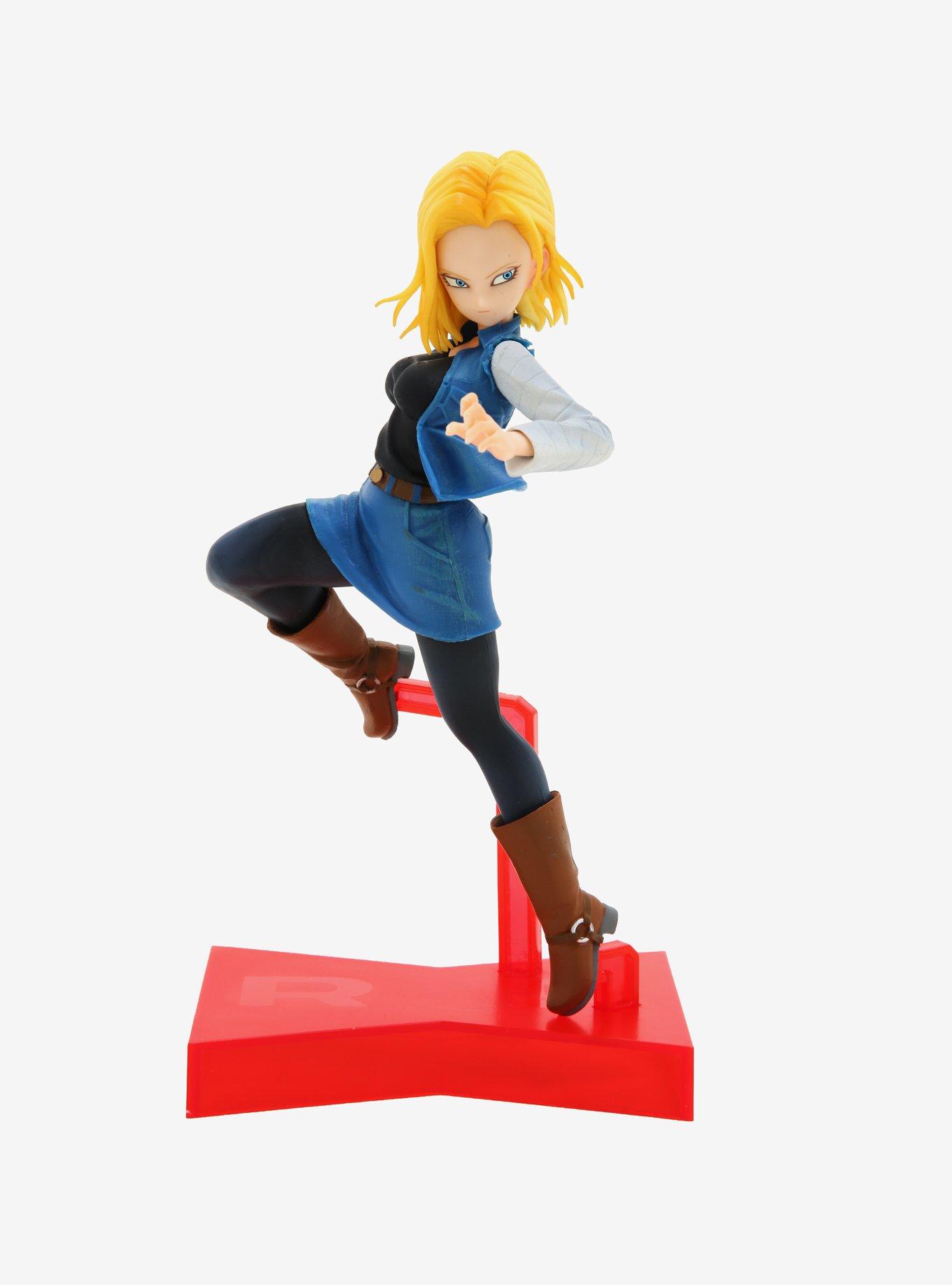 Banpresto Dragon Ball FighterZ Android 18 Figure, , alternate