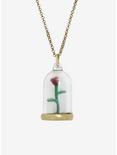 Disney Beauty And The Beast Enchanted Rose Necklace, , alternate