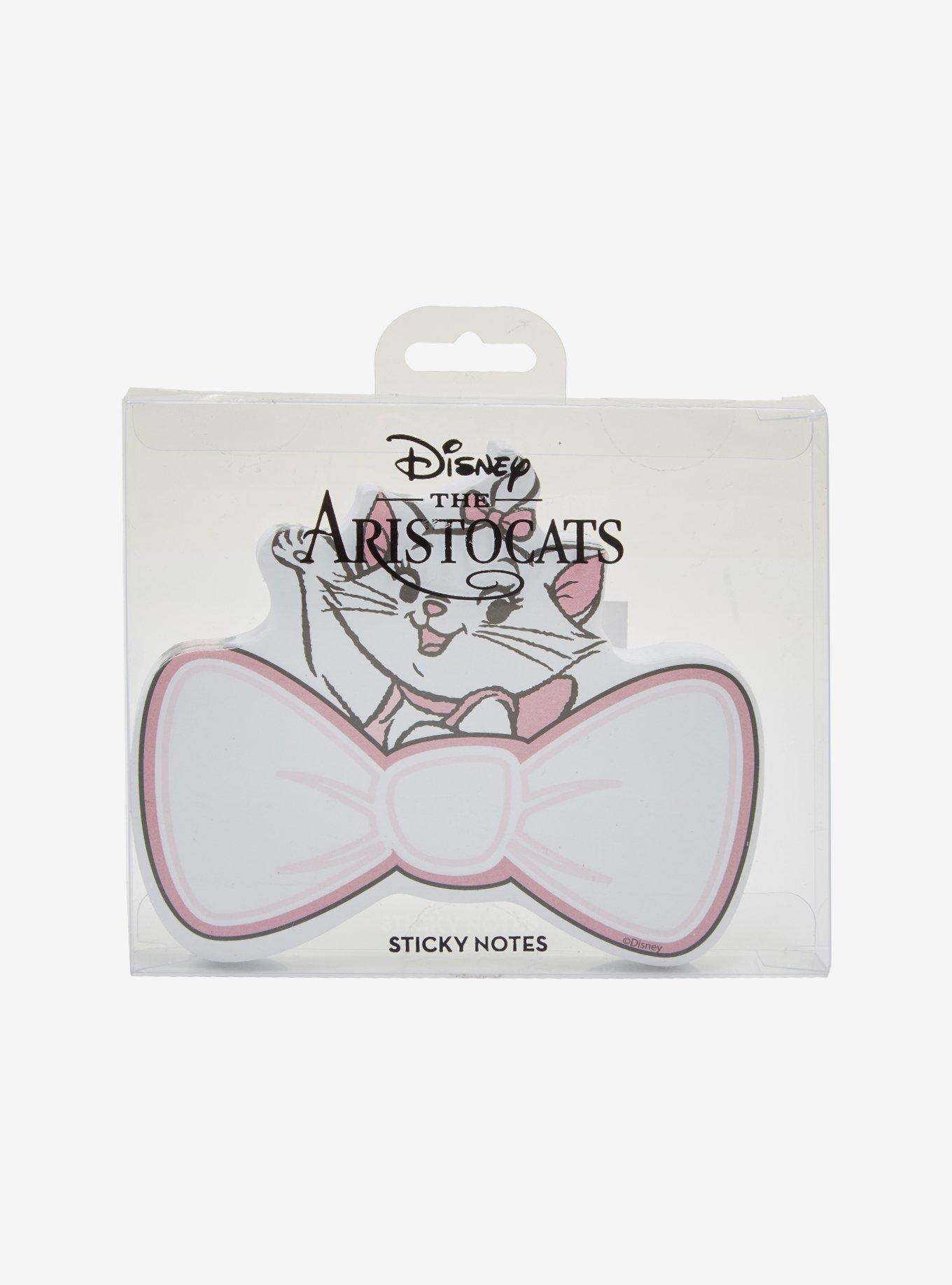 Disney Aristocats Marie Bow Shaped Sticky Notes - BoxLunch Exclusive, , alternate