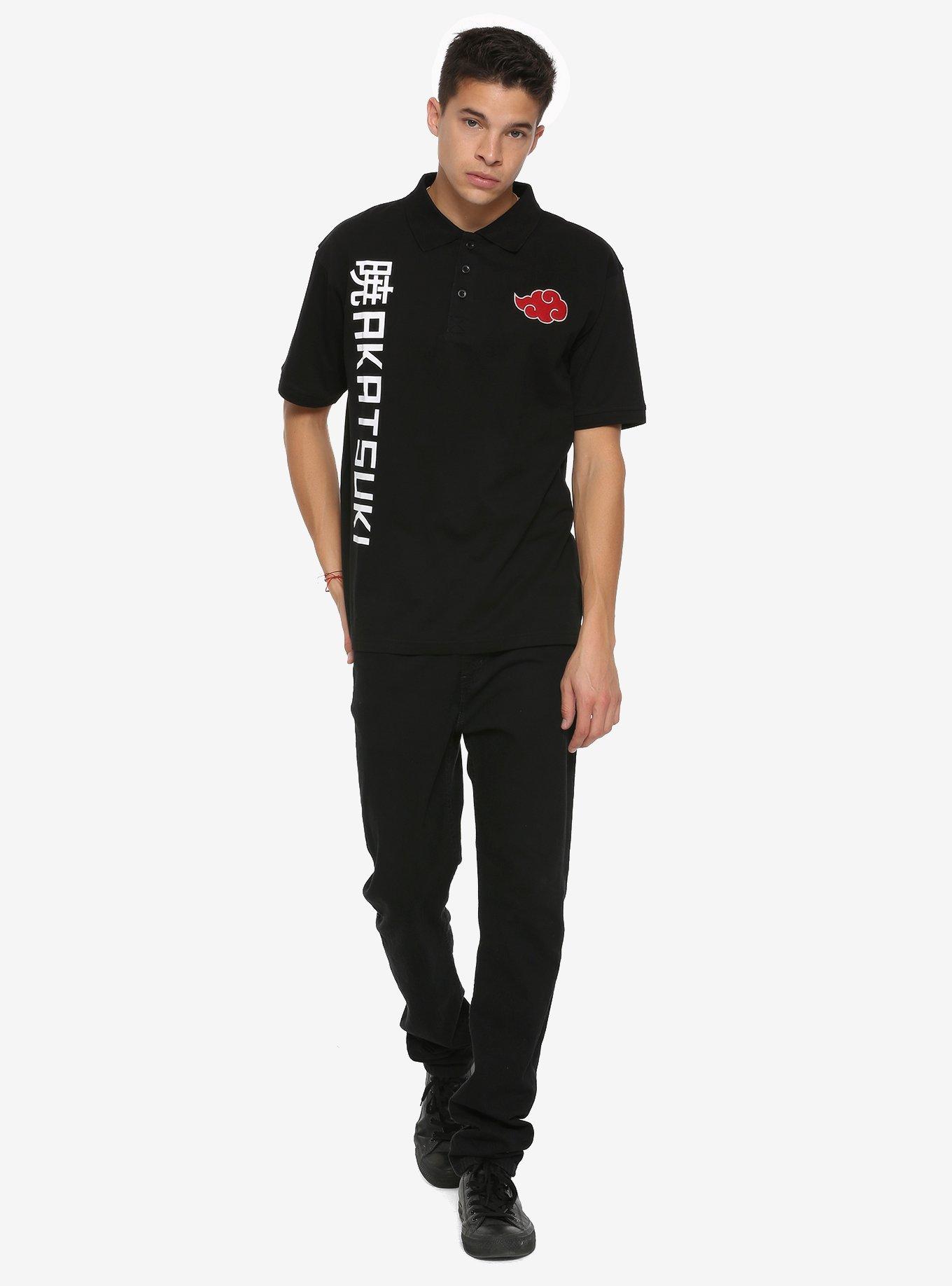 Naruto Shippuden Akatsuki Polo T-Shirt, , alternate