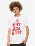 Game Of Thrones Fire And Blood T-Shirt, RED, alternate