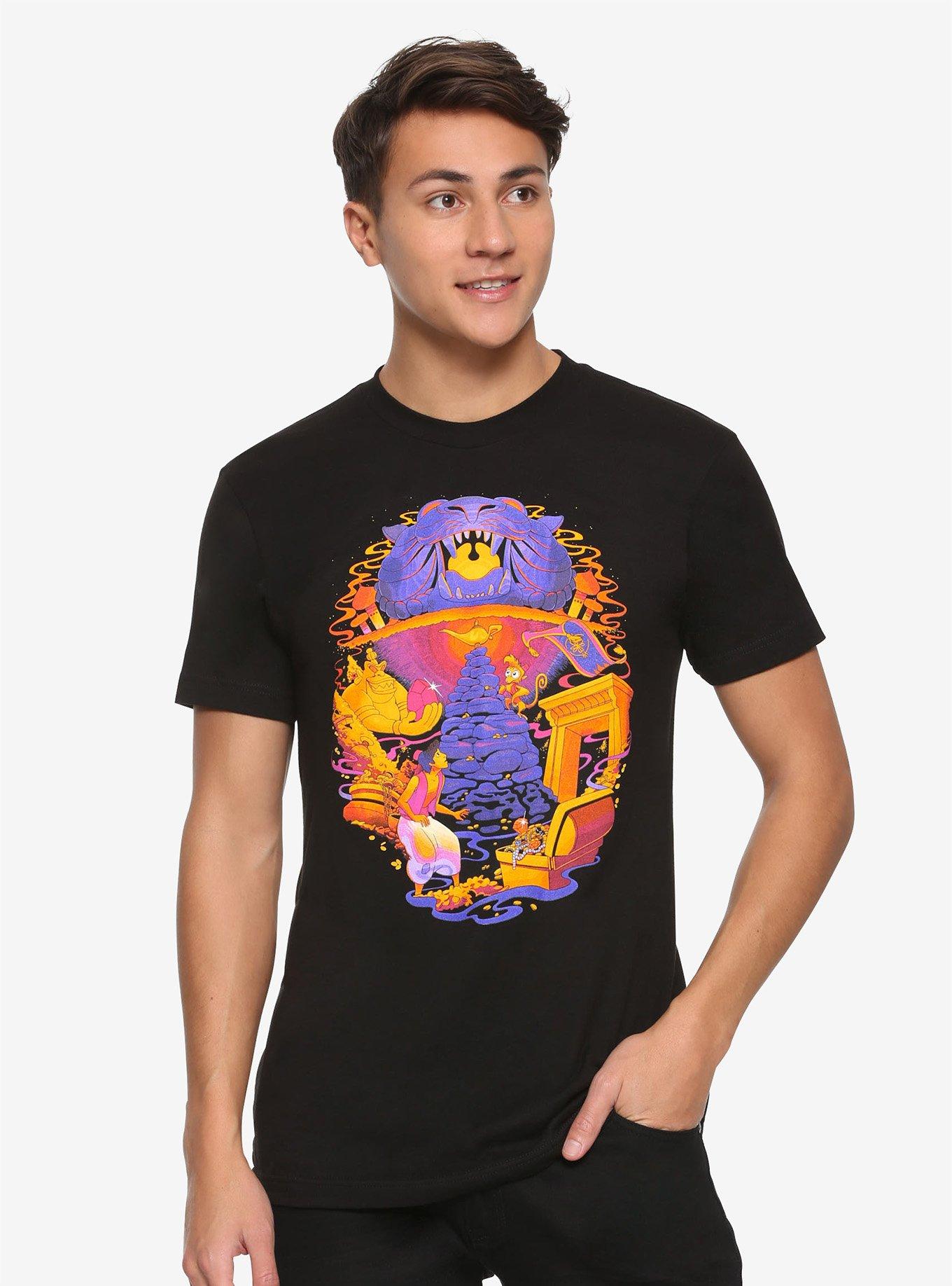 Disney Aladdin Cave Of Wonders T-Shirt, MULTI, alternate