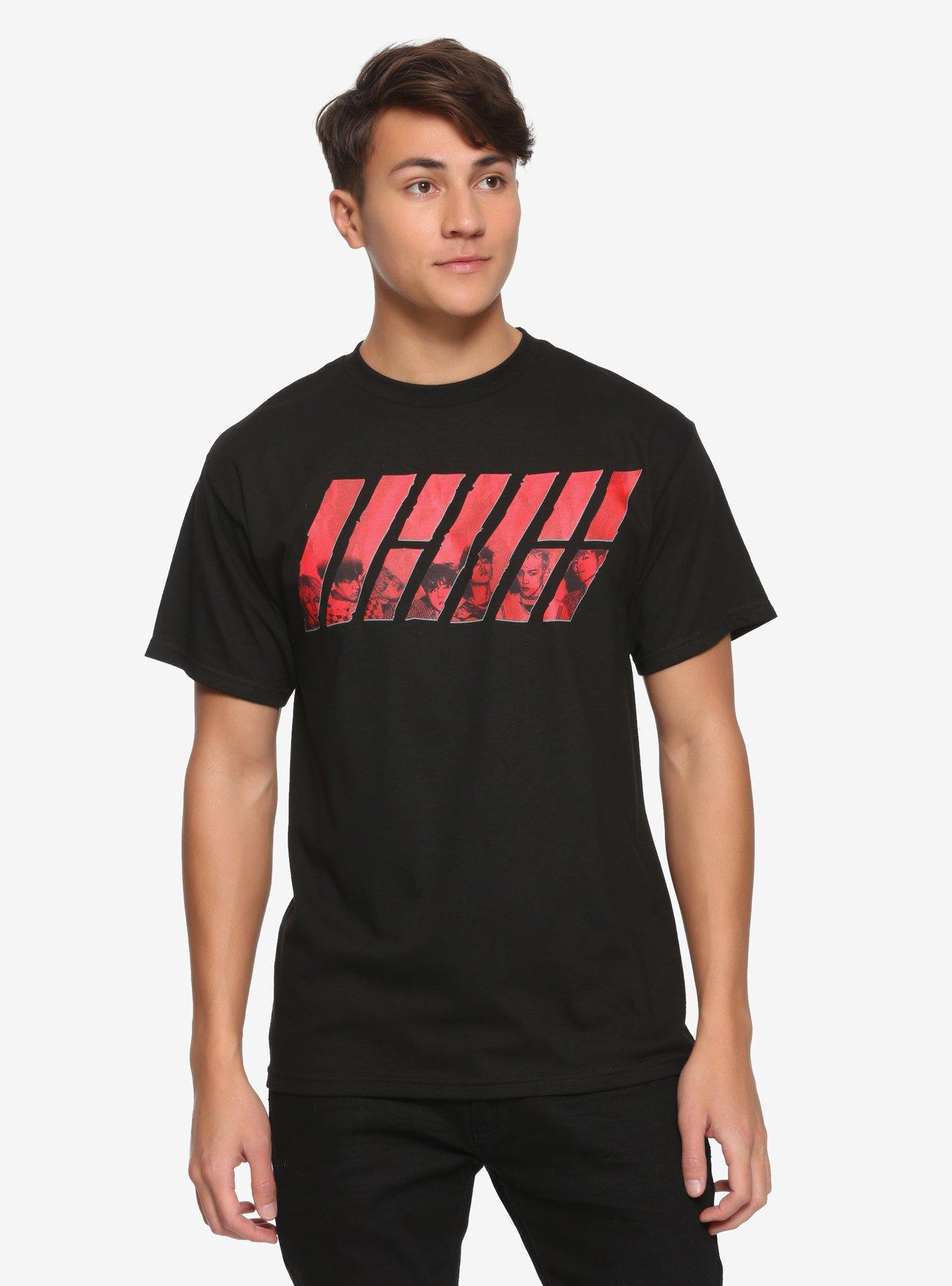 iKON Red Logo Photo T-Shirt, , alternate