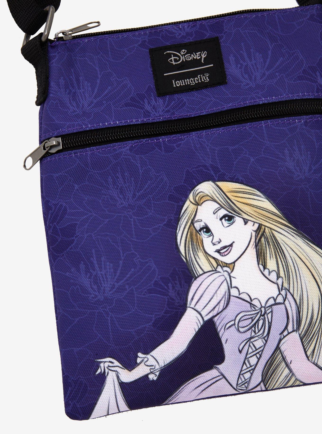 Loungefly Disney Tangled Rapunzel Passport Crossbody Bag, , alternate