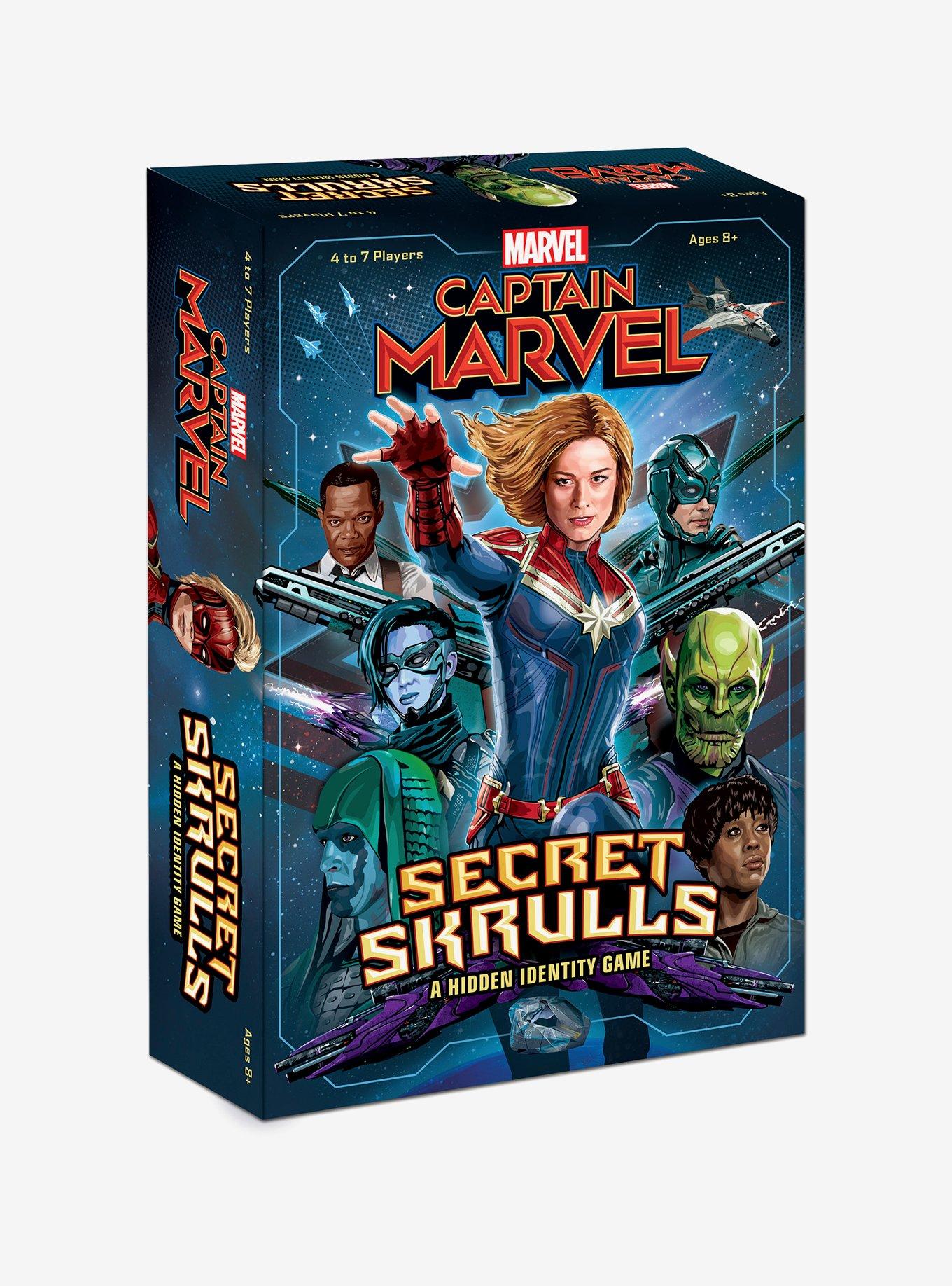 Marvel Captain Marvel Secret Skrulls: A Hidden Identity Board Game, , alternate