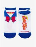Sailor Moon Uniform No-Show Socks, , alternate