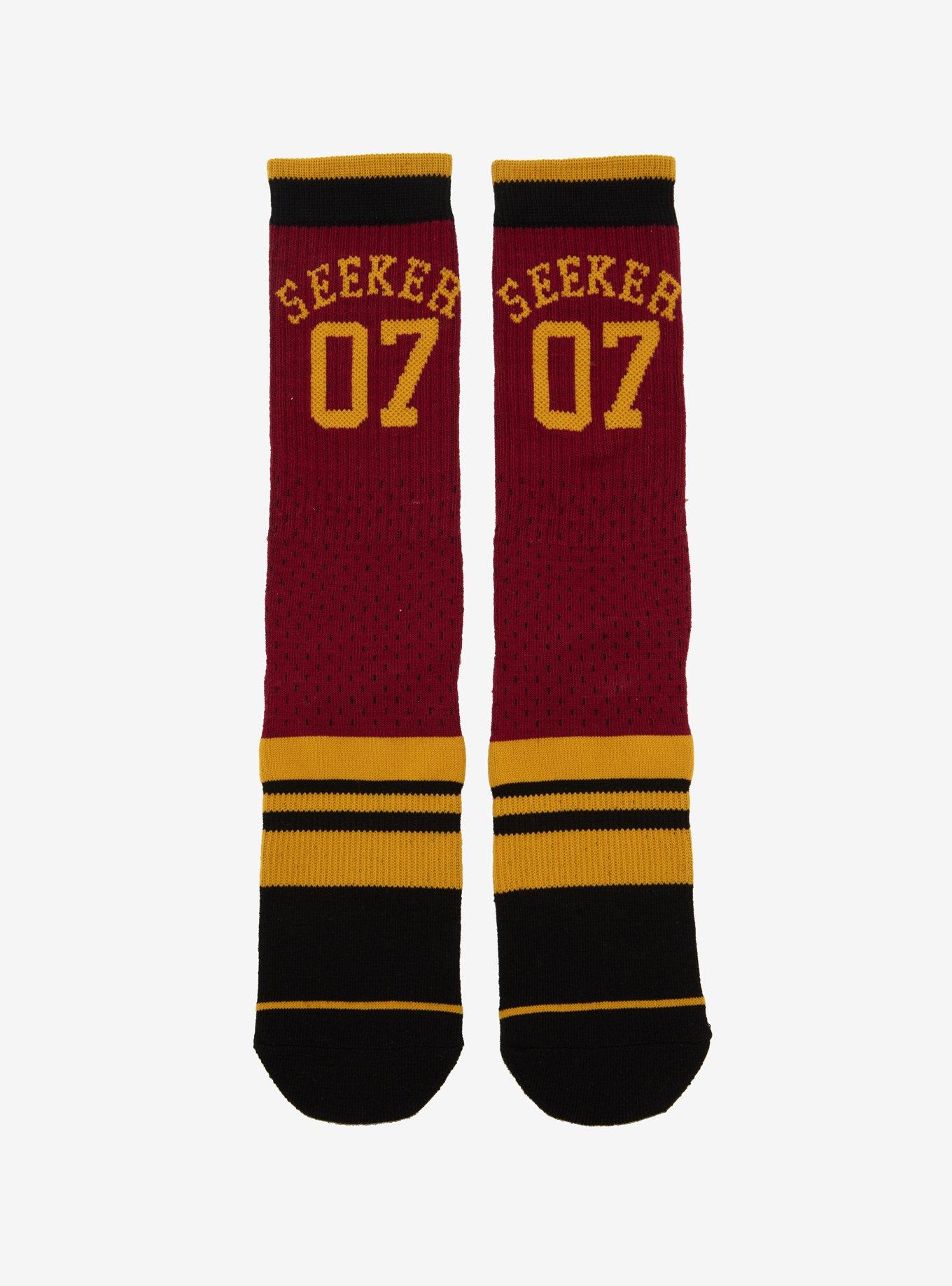 Harry Potter Seeker 07 Crew Socks, , alternate