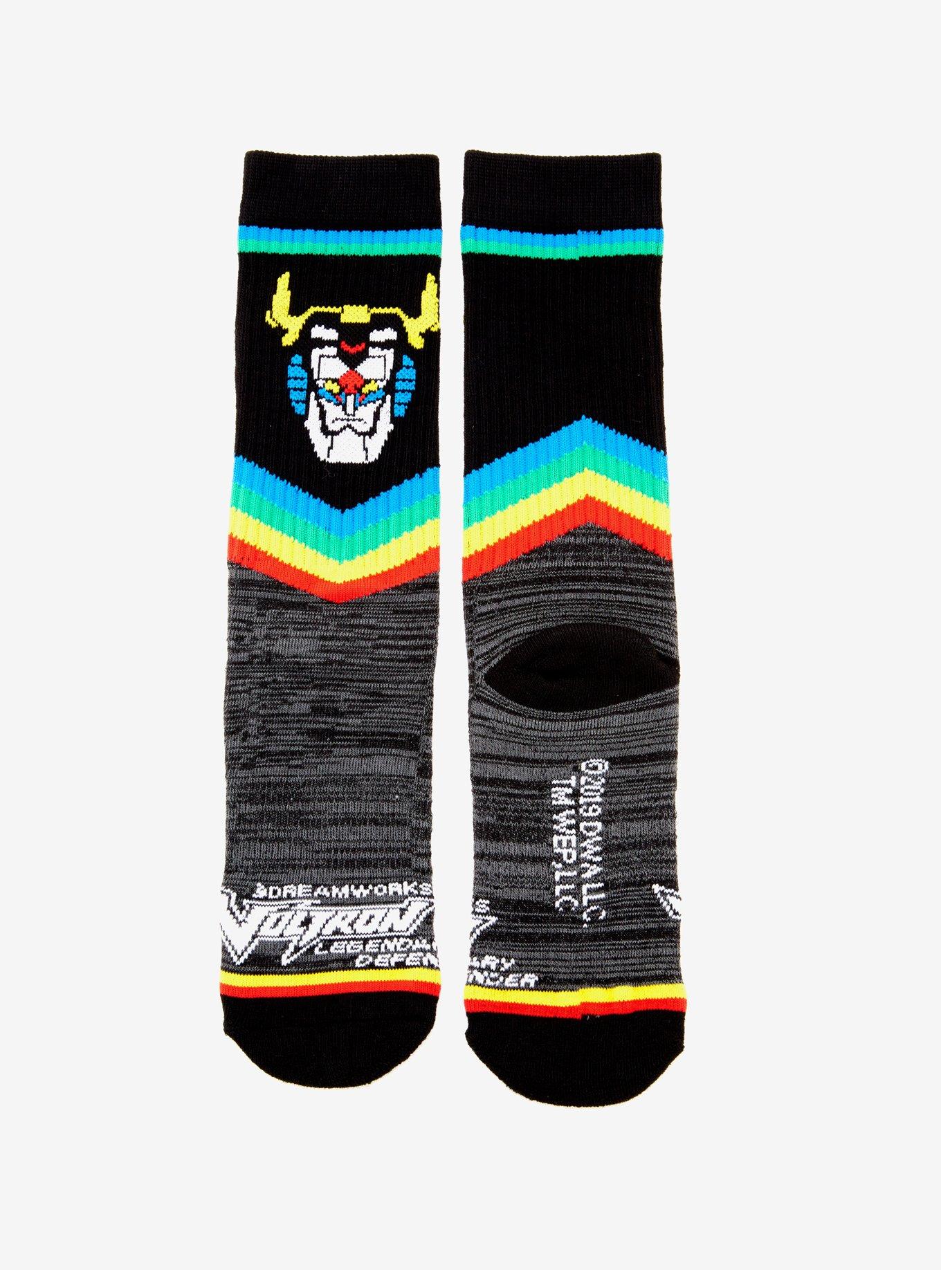 Voltron: Legendary Defender Crew Socks, , alternate