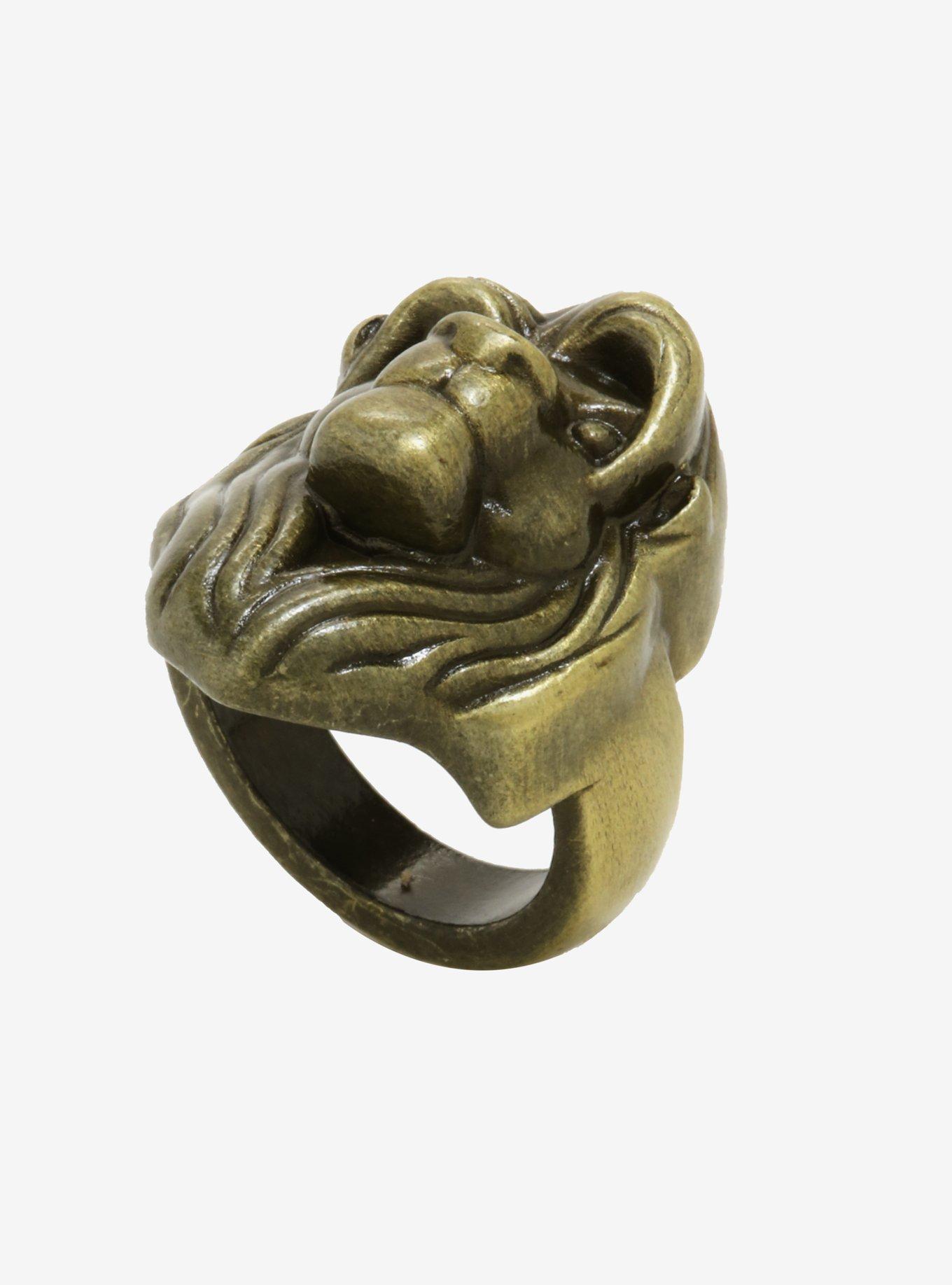 Disney The Lion King Simba Biker Ring, , alternate