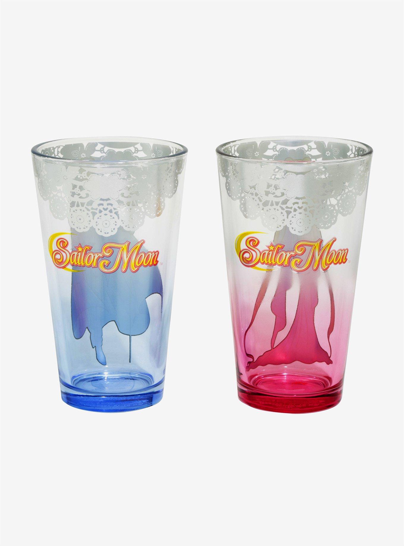 Sailor Moon Pint Glass Set - BoxLunch Exclusive, , alternate