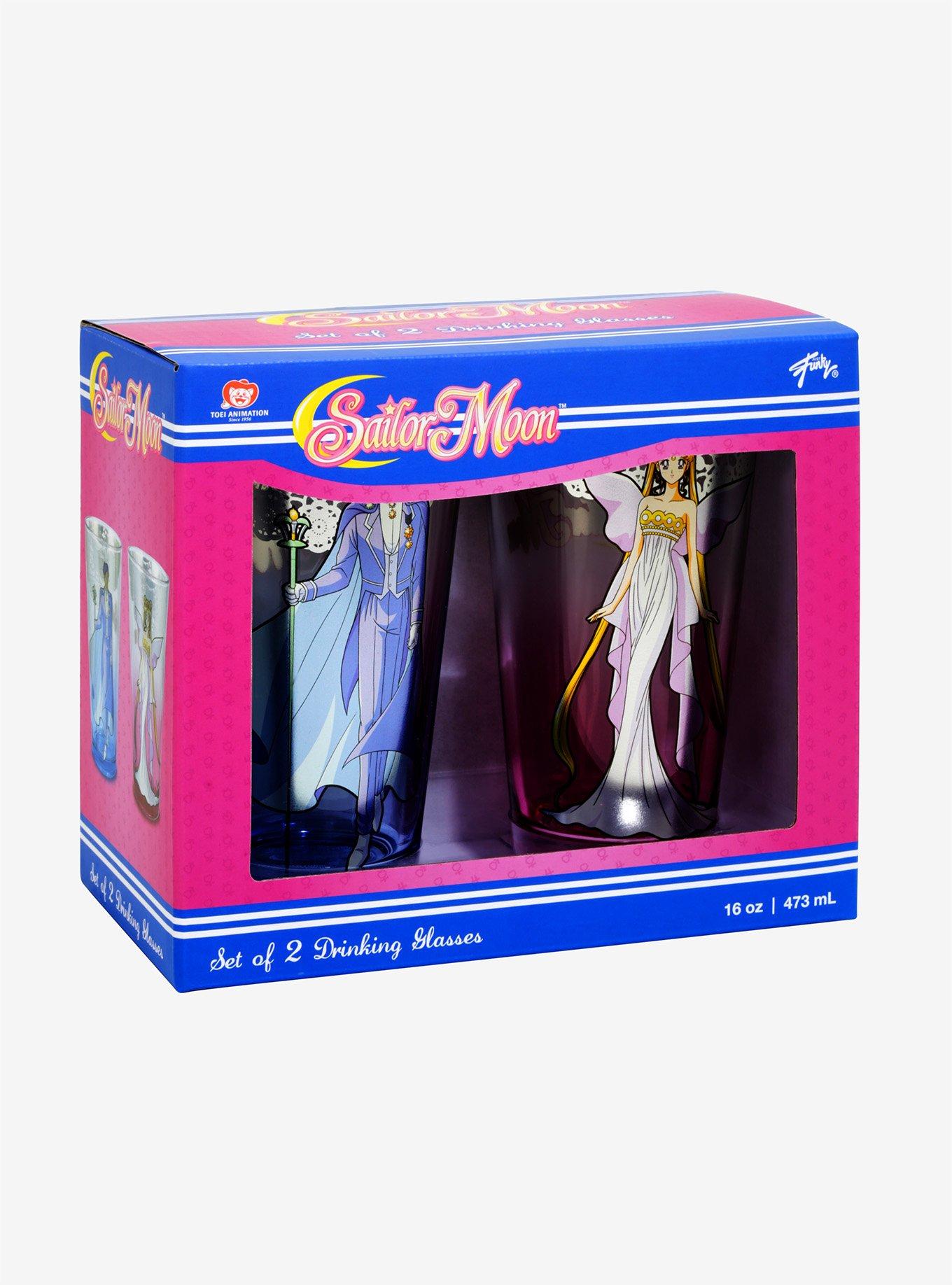 Sailor Moon Pint Glass Set - BoxLunch Exclusive, , alternate