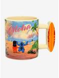 Disney Lilo & Stitch Surfboard Handle Mug, , alternate