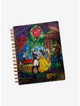 Disney Beauty and the Beast Stained Glass Tab Journal, , alternate