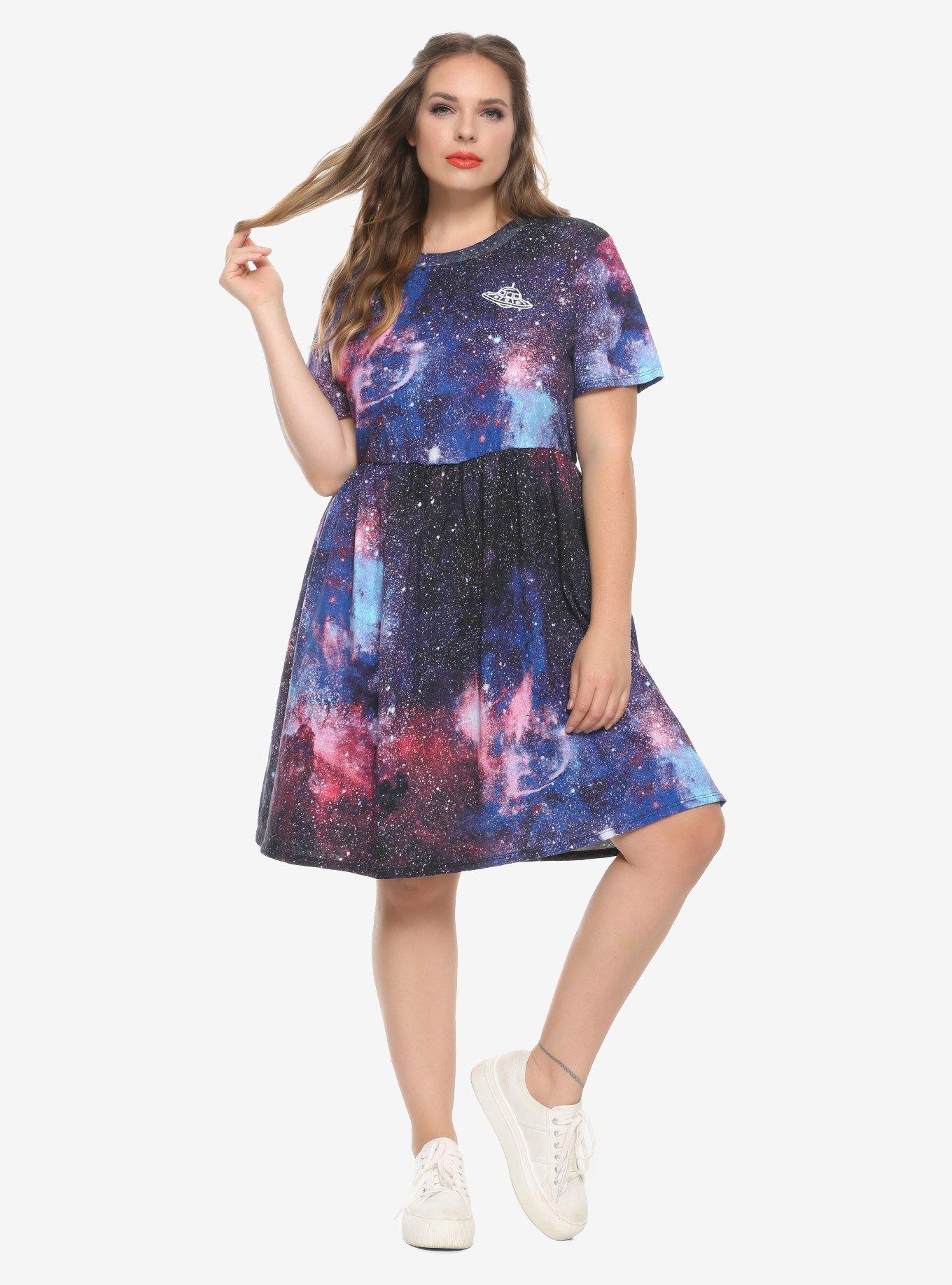 Galaxy Get In Loser Dress Plus Size, , alternate