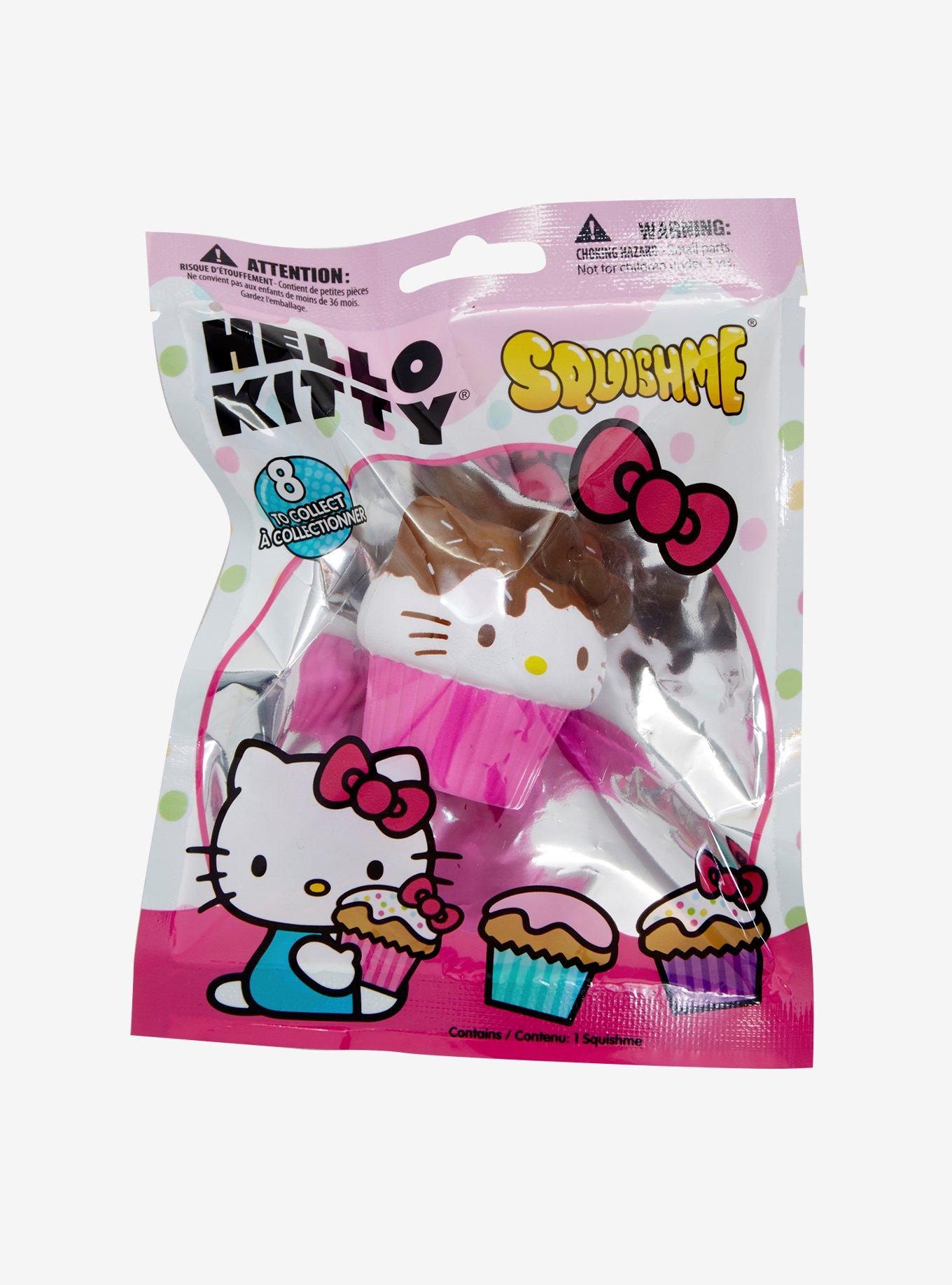 Hello Kitty SquishMe Cupcake Assorted Squishies, , alternate