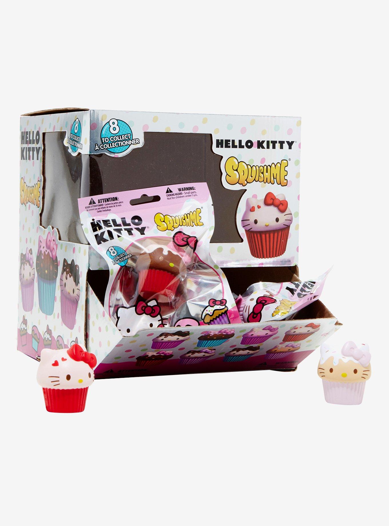 Hello Kitty SquishMe Cupcake Assorted Squishies, , alternate