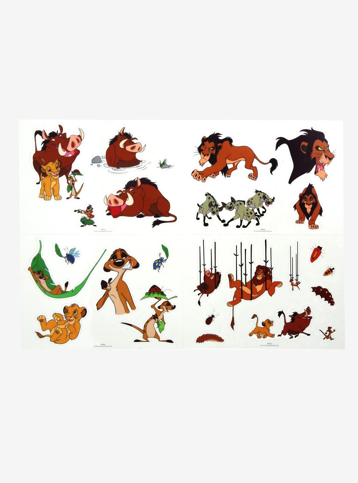 Loungefly Disney The Lion King Tech Decals, , alternate
