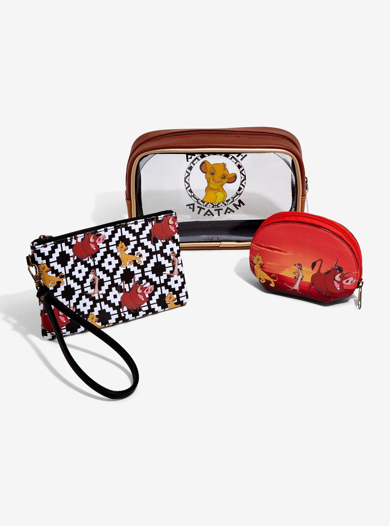 Disney The Lion King Hakuna Matata Makeup Bag Set, , alternate