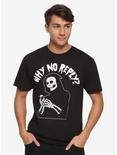 Why No Reply Reaper T-Shirt, WHITE, alternate