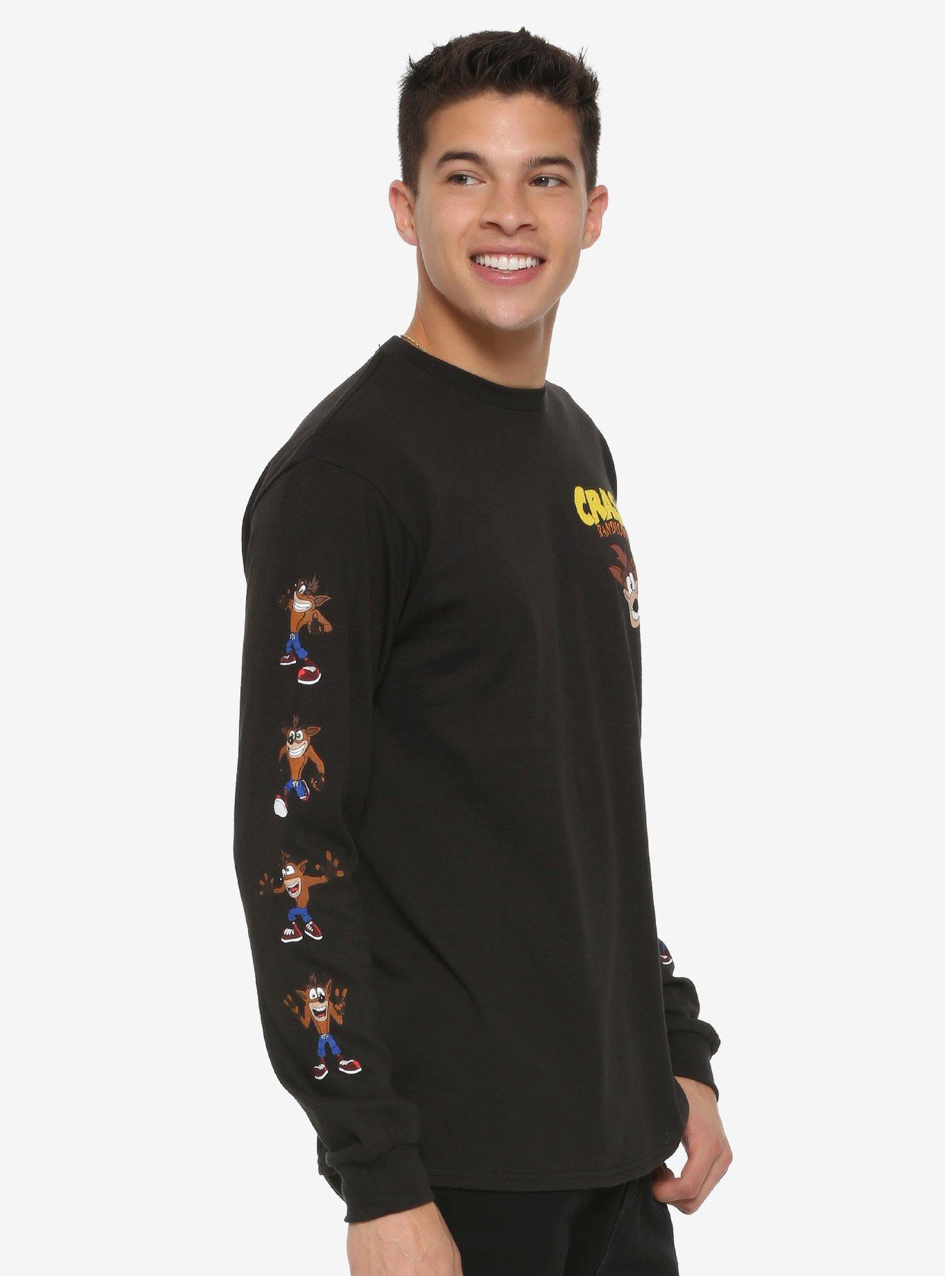 Crash Bandicoot Long-Sleeve T-Shirt, , alternate