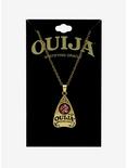 Ouija Planchette Red Gem Necklace, , alternate